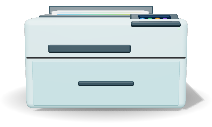 Wireless Color Laser Printer, 35 ppm, Duplex