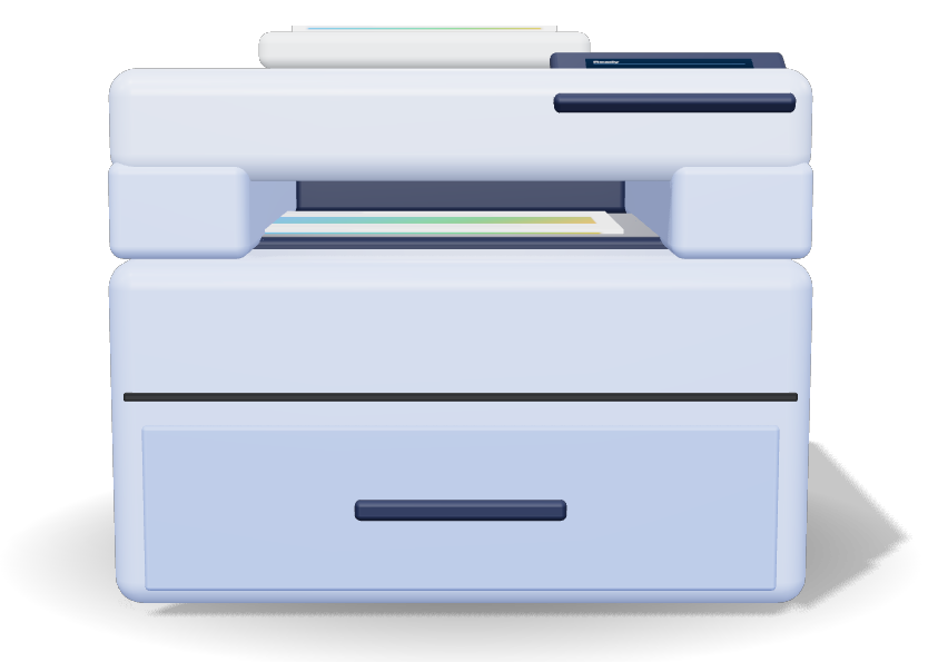 Wireless Monochrome Laser Multifunction Printer, 40 ppm, Fax, Document Feeder